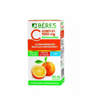 Béres C Komplex 1000 mg C D3 Zn filmtabletta 50x