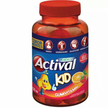 Béres Actival Kid Gumivitamin gumitabletta ÚJ 50x - Béres Actival Kid Gumivitamin gumitabletta ÚJ 50x