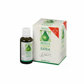 Béres Csepp Extra belsőleges oldatos cseppek 4x30ml