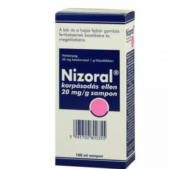 Nizoral 20 mg/g sampon korpásodás ellen 100ml - Nizoral 20 mg/g sampon korpásodás ellen 100ml