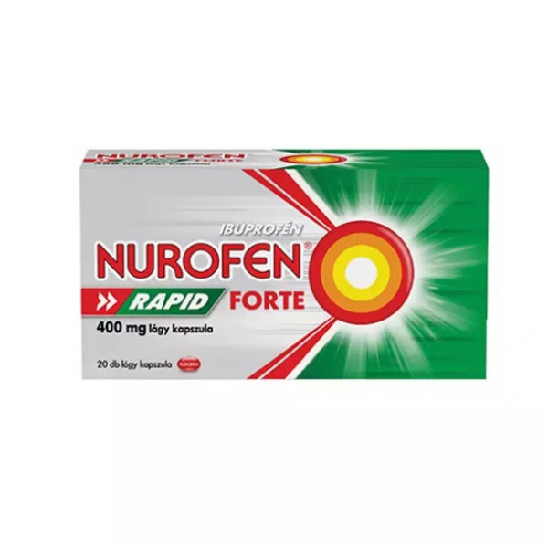Nurofen Rapid Forte 400 mg lágy kapszula 20x