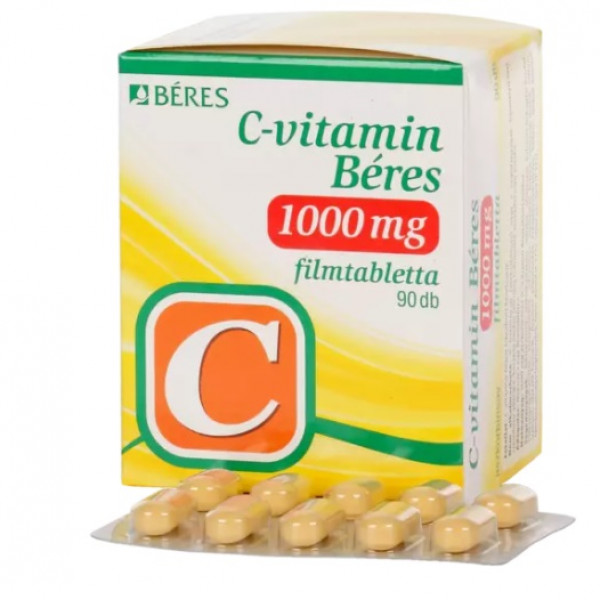 Béres C-vitamin 1000mg filmtabletta 90x