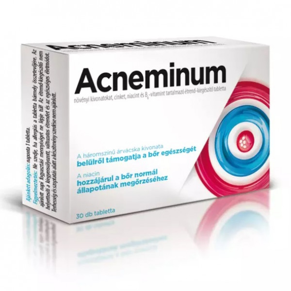 Acneminum étrend-kiegészítő tabletta 30x